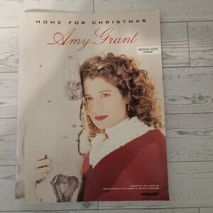 Christian Music Book "Amy Grant " Home For Christmas